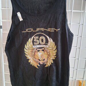 Journey Band Tank Top 50th Anniversary